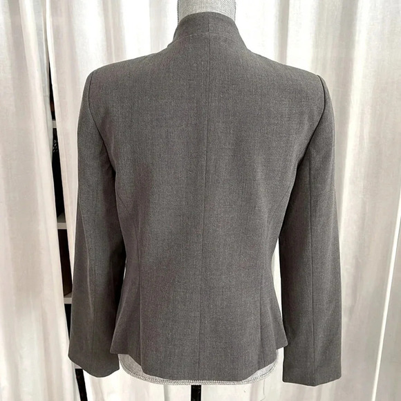 TAHARI ARTHUR S. LEVINE Fitted Blazer Button Details Open Style Lined, Size 8 - Picture 6 of 8